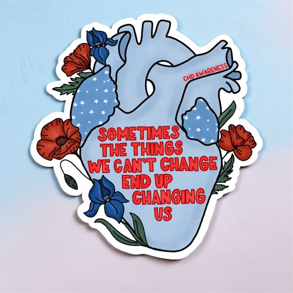 CHD Awareness Sticker  Thumbnail